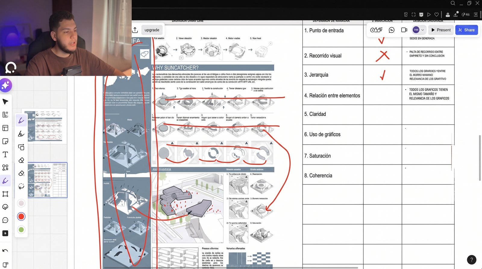 Sesión del curso Parcharq Studio